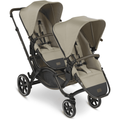 ABC DESIGN Poussette Double Inline Zoom Reed Collection 2023