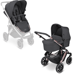 ABC DESIGN Poussette Duo Combinée 2en1 Salsa 4 Air Bubble Diamond Edition Collection 2022