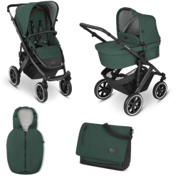 ABC DESIGN Poussette Duo Combinée 2en1 Salsa 4 Air Set Basil Collection 2023