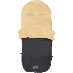 Altabebe Chancelière Pour Poussette Agneau Bugaboo Et Joolz Nordkap, Noir