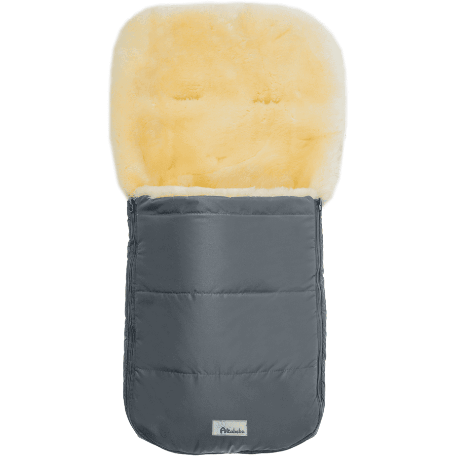 Altabebe Chancelière Pour Poussette Nordkap Agneau, Gris Foncé 3 Altabebe Chancelière Pour Poussette Nordkap Agneau, Gris Foncé