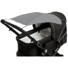 Altabebe Voile Pare-soleil Pour Poussette Classic Gris Clair -France Poussettes Soldes Boutique altabebe voile pare soleil pour poussette classic gris clair a348533