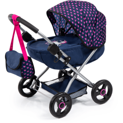 Bayer Design Poussette Pour Poupée Cosy Bleu Licorne