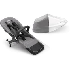 Bugaboo Kit Extension Pour Poussette Donkey 5 Duo Complet Black/Grey Melange