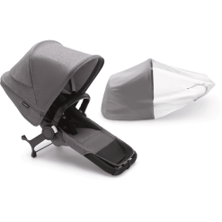 Bugaboo Kit Extension Pour Poussette Donkey 5 Duo Complet Grey Melange