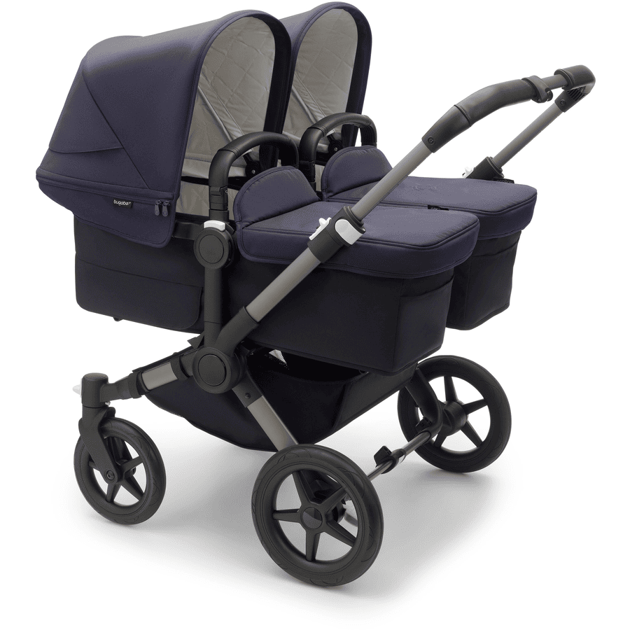 Bugaboo Poussette Double Côte à Côte Donkey 5 Twin Complète Graphite/Dark Navy 3 Bugaboo Poussette Double Côte à Côte Donkey 5 Twin Complète Graphite/Dark Navy