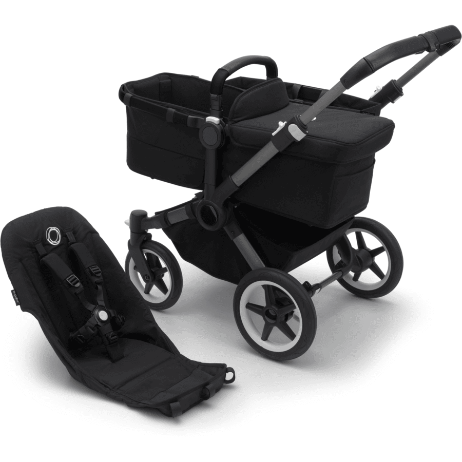 Bugaboo Poussette Duo Combinée 2en1 Donkey 5 Base Graphite/Midnight Black 3 Bugaboo Poussette Duo Combinée 2en1 Donkey 5 Base Graphite/Midnight Black