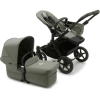 Bugaboo Poussette Duo Combinée 2en1 Donkey 5 Mono Complete Black/Forest Green -France Poussettes Soldes Boutique bugaboo poussette duo combinee 2en1 donkey 5 mono complete black forest green a338326