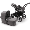 Bugaboo Poussette Duo Combinée 2en1 Donkey 5 Mono Complete Graphite/Grey Melange -France Poussettes Soldes Boutique bugaboo poussette duo combinee 2en1 donkey 5 mono complete graphite grey melange a338239