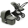 Bugaboo Poussette Duo Combinée 2en1 Fox 3 Complete Black/Forest Green -France Poussettes Soldes Boutique bugaboo poussette duo combinee 2en1 fox 3 complete black forest green a326114
