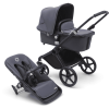 Bugaboo Poussette Duo Combinée 2en1 Fox Cub Siège Black/Stormy Blue -France Poussettes Soldes Boutique bugaboo poussette duo combinee 2en1 fox cub siege black stormy blue a410115