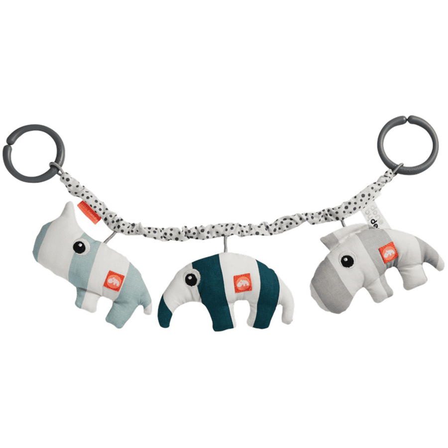 Done By Deer™ Chaîne De Poussette Deer Friends, Bleu 3 Done By Deer™ Chaîne De Poussette Deer Friends, Bleu