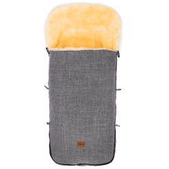 Fillikid Chancelière De Poussette Makalu Agneau, Mélange Gris Clair