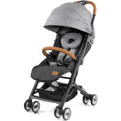 GESSLEIN Poussette Compacte SMILOO CUBY, Mélange Gris