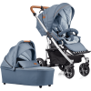 GESSLEIN Poussette Duo Combinée 2en1 F4 Air+, Bleu Moyen/palmier -France Poussettes Soldes Boutique gesslein poussette duo combinee 2en1 f4 air bleu moyen palmier a380321