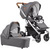 GESSLEIN Poussette Duo Combinée 2en1 F4 Air+, Mélange Gris/étoiles -France Poussettes Soldes Boutique gesslein poussette duo combinee 2en1 f4 air melange gris etoiles a379732