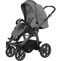 Hartan Poussette Racer GTS Cozy Grey Châssis Noir (210)
