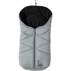 Heitmann Chancelière Pour Cosy/poussette Universelle Ours Polaire Gris Clair