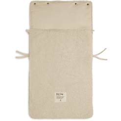 Jollein Chancelière De Siège Auto/poussette Universelle Gr.0+ 3/5 Bouclé Naturel