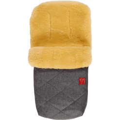 KAISER Chancelière De Poussette Universelle Hiver Natura Mélange Anthracite