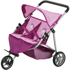 Knorr Toys® Knorr® Toys Poussette Pour Poupée Double Duo Uma La Licorne