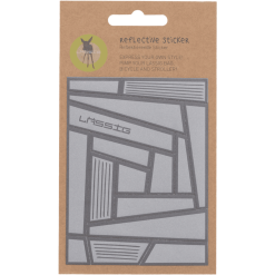 LÄSSIG Stickers Réfléchissants Pour Poussette/sac Rayures