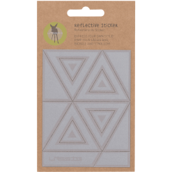 LÄSSIG Stickers Réfléchissants Pour Poussette/sac Triangle