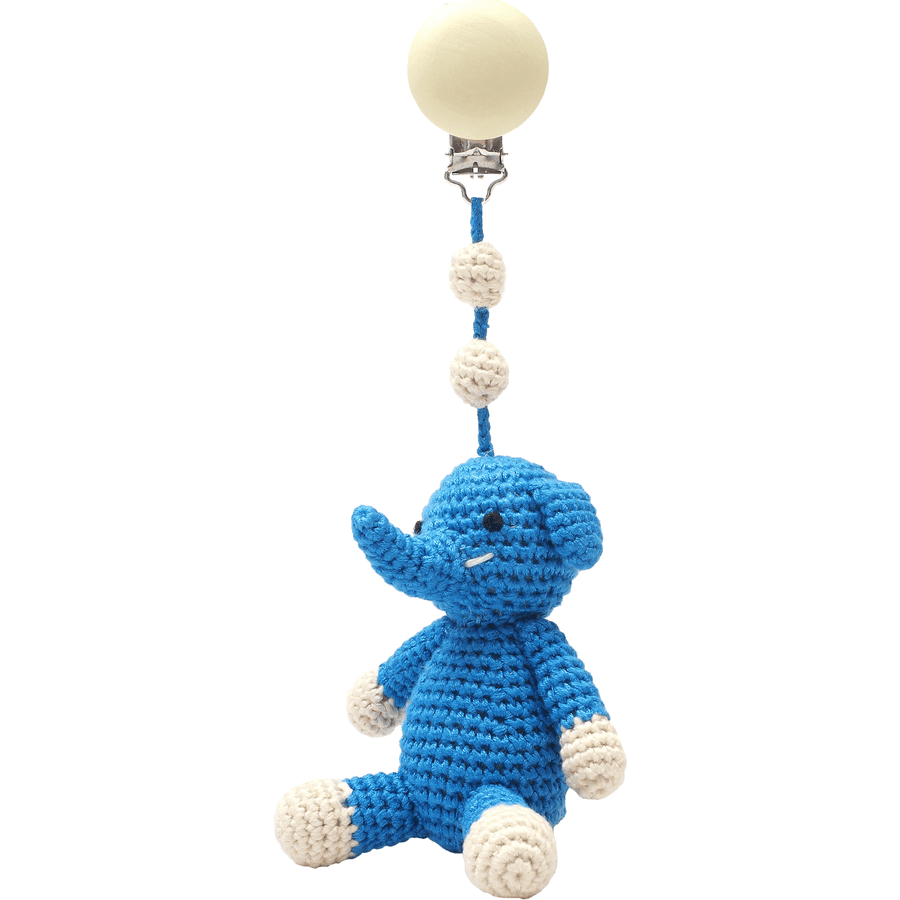 NatureZoo Of Denmark Hochet Pour Poussette éléphant Bleu Foncé 3 NatureZoo Of Denmark Hochet Pour Poussette éléphant Bleu Foncé