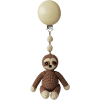 NatureZoo Of Denmark Hochet Pour Poussette Paresseux Brun
