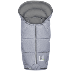 Odenwälder Chancelière De Poussette Universelle Donny Lux Fashion Modern Blizzard Gris Cool