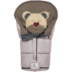 Odenwälder Chancelière De Poussette Universelle Mucki L Fashion Modern Blizzard Chocolat Doux