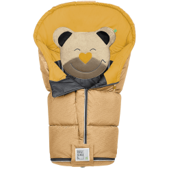 Odenwälder Chancelière De Poussette Universelle Mucki L Fashion Modern Blizzard Moutarde Foncée