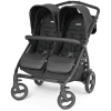 Peg Perego Poussette Double Côte à Côte Book For Two Ardesia -France Poussettes Soldes Boutique peg perego poussette double cote a cote book for two ardesia a383146