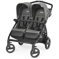 Peg Perego Poussette Double Côte à Côte Book For Two Quarz
