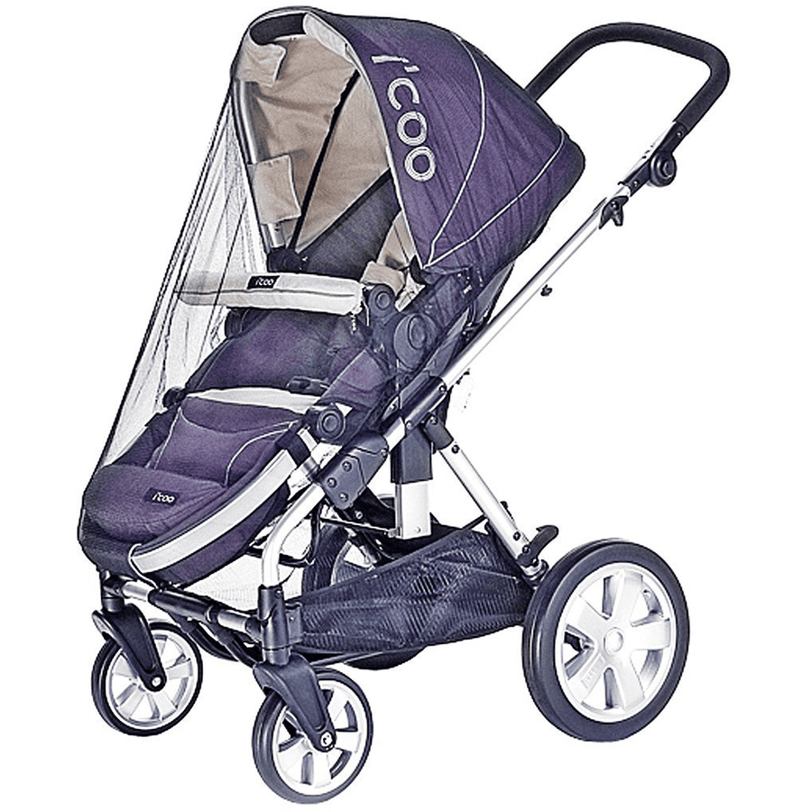 Reer Moustiquaire De Poussette Universelle 3en1, Noir 3 Reer Moustiquaire De Poussette Universelle 3en1, Noir