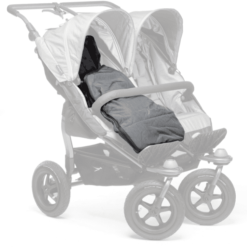 Tfk Chancelière De Poussette Softshell Couverture Hiver Noir/anthracite