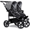 Tfk Poussette Double Côte à Côte Duo Ecco Premium Gris