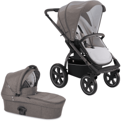 X-lander Poussette Duo Combinée 2en1 X-Move Evening Grey